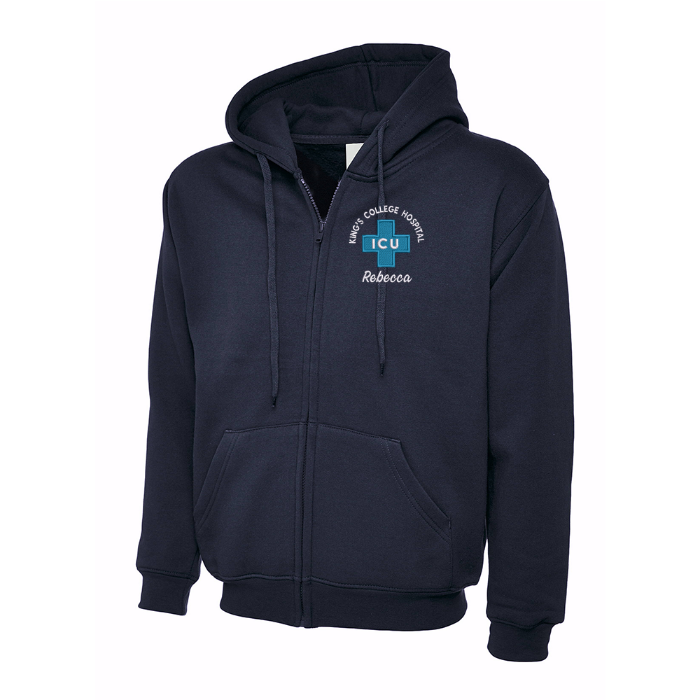 I.C.U Hoodie NHS Department Hoodie Custom Uniforms
