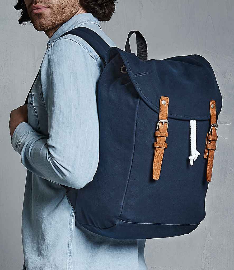 Quadra Rucksack Quadra Vintage Rucksack | French Navy – Custom Uniforms