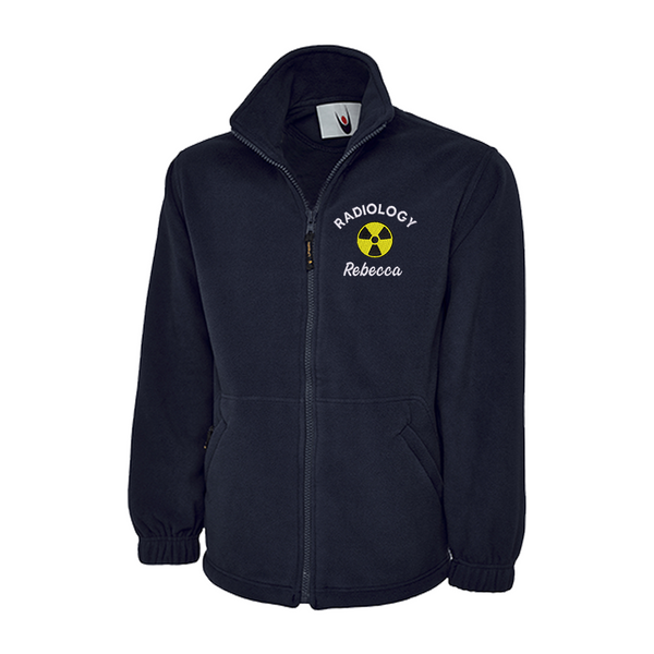 Student Radiography Uniform Radiology Fleece Jacket | NHS Department Fleece | Custom Uniforms
