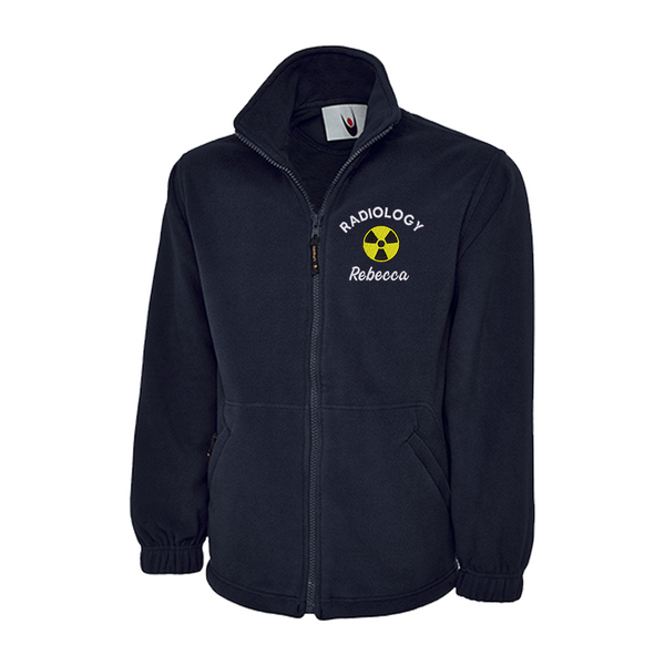 Radiology Fleece Jacket | NHS Department Fleece | Custom Uniforms