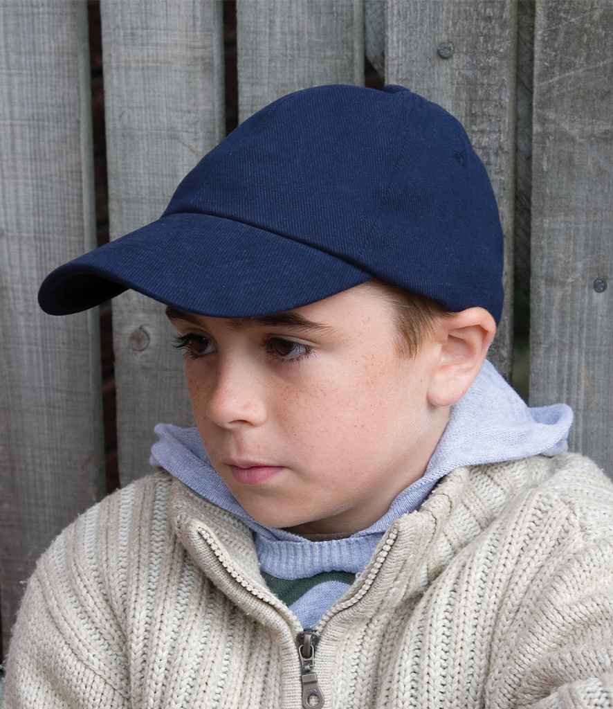 Result Kids Low Profile Heavy Brushed Cotton Cap Navy – Custom