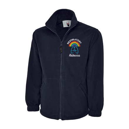 Rainbow Respiratory Fleece Jacket