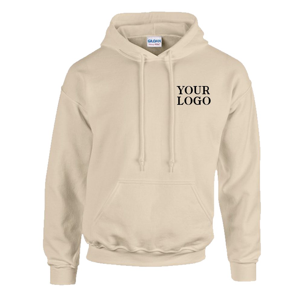 Unisex Pullover Hoodie with FREE Logo (GD057)