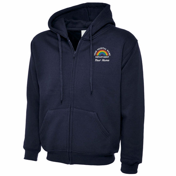 NHS Rainbow Hoodie | Personalised NHS Hoodies for NHS Staff – Custom ...