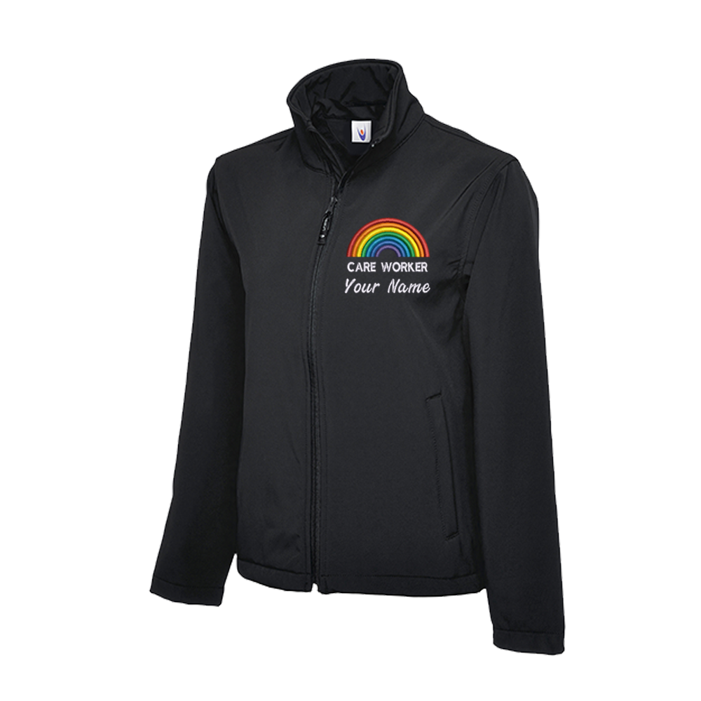Rainbow Care Worker Soft Shell