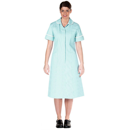 Work in Style DVDDR Striped Nursing Dress