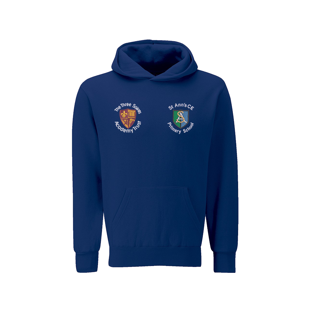 St Ann's C of E PE Pullover the Head Hoodie