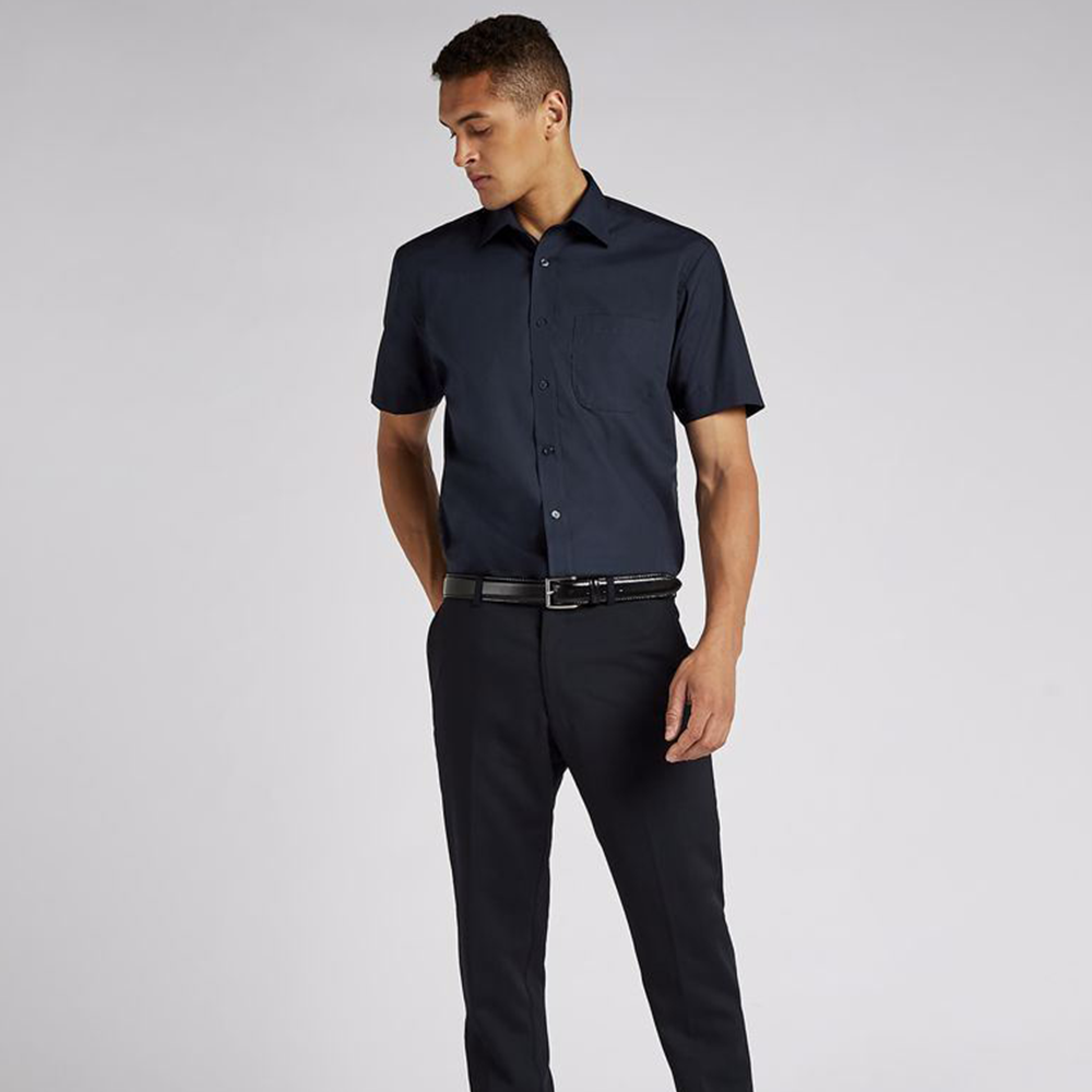 Shirts With Logo Buisness Shirt Business Shirts In Grey By HUGO