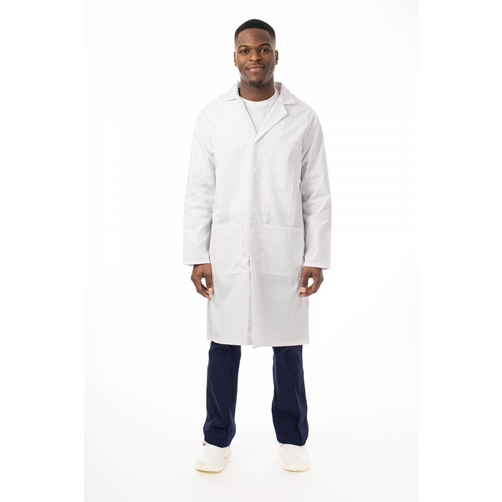 Howie Unisex Science White Lab Coat - EEHSC | Custom Uniforms