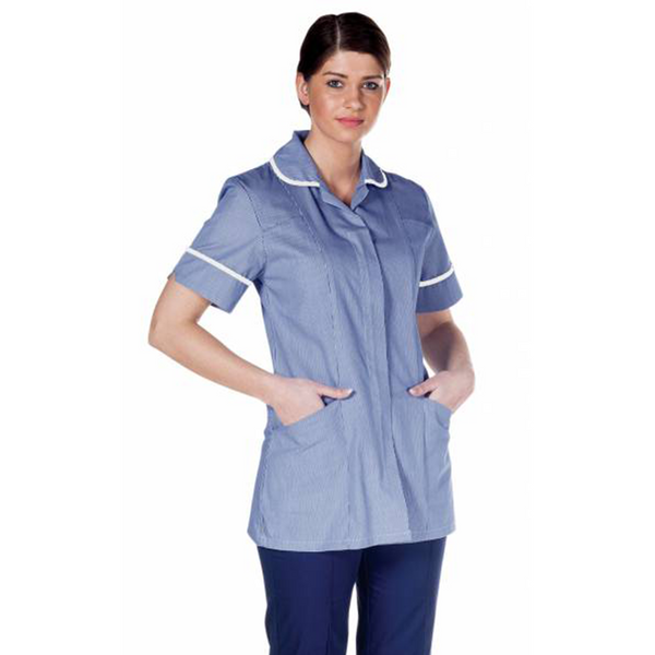 Striped Women's Nursing Tunic DVDTR K716 - Custom Uniforms