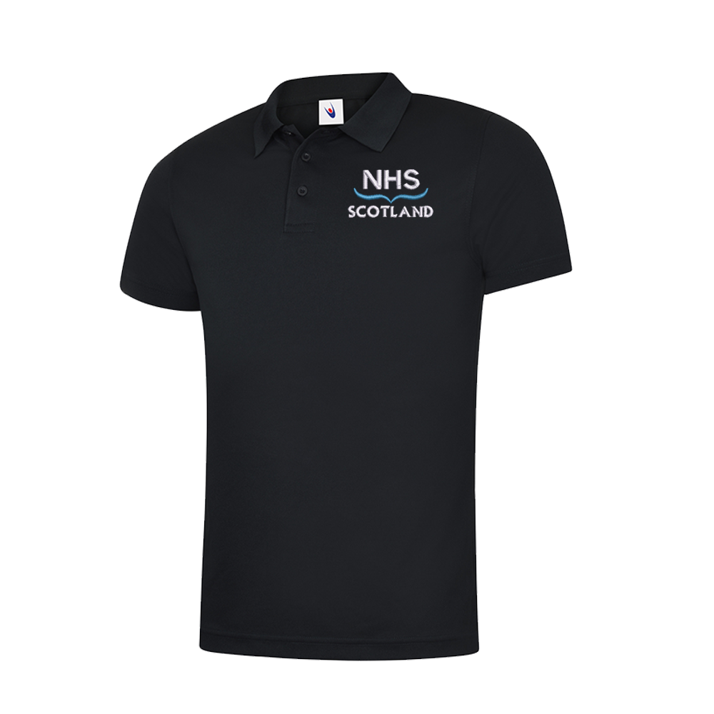 NHS Scotland Unisex Cool Polo Shirt
