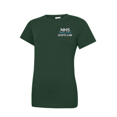 NHS Scotland Ladies Fitted Round Neck T-Shirt
