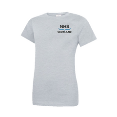 NHS Scotland Ladies Fitted Round Neck T-Shirt