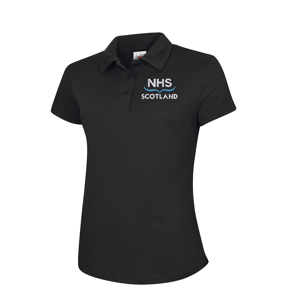 NHS Scotland Ladies Cool Polo Shirt