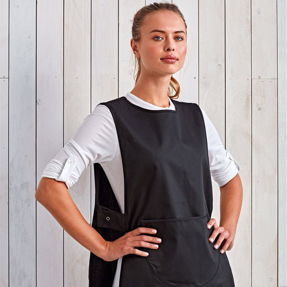 Women's Long Length Pocket Tabard PR172 - Custom Uniforms