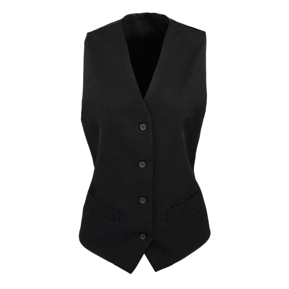 Women's lined polyester waistcoat PR623