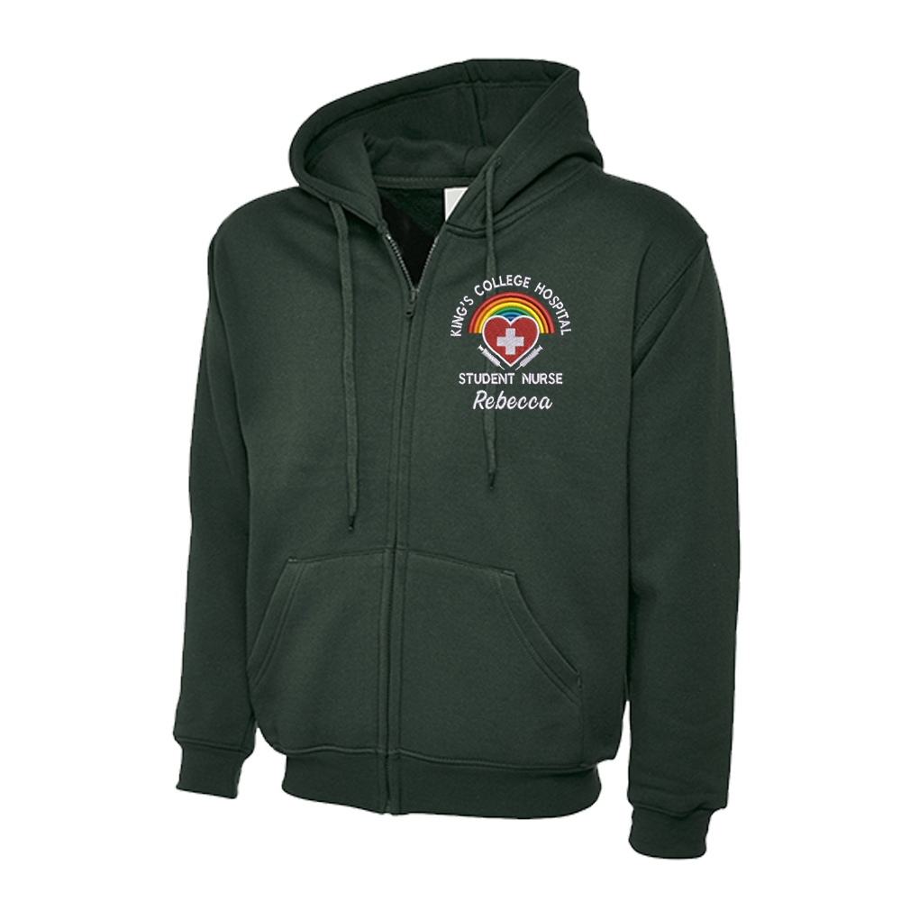 Nurse zip up hoodie sale