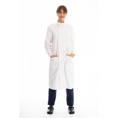 Howie Unisex Science White Lab Coat - EEHSC