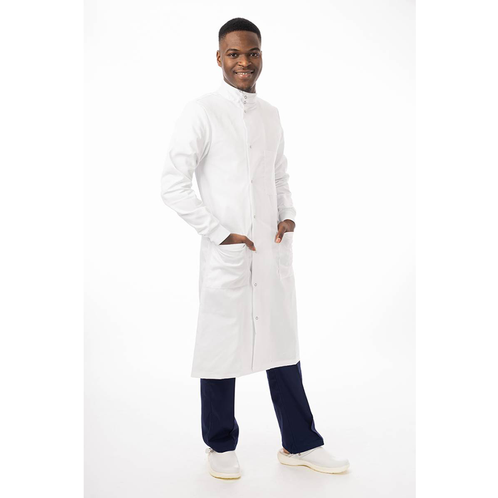 Howie Unisex Science White Lab Coat - EEHSC