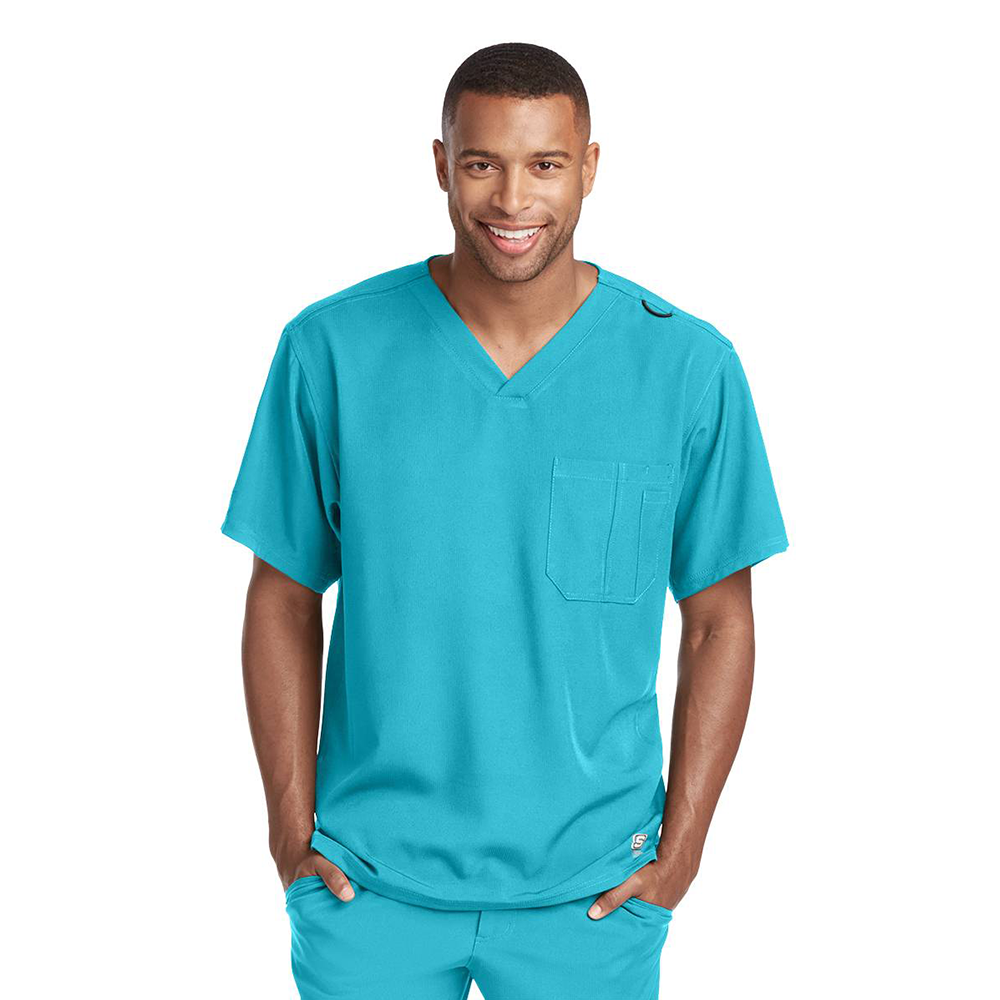 Skechers Structure Unisex Crossover Scrub Top SK0112 Custom Uniforms